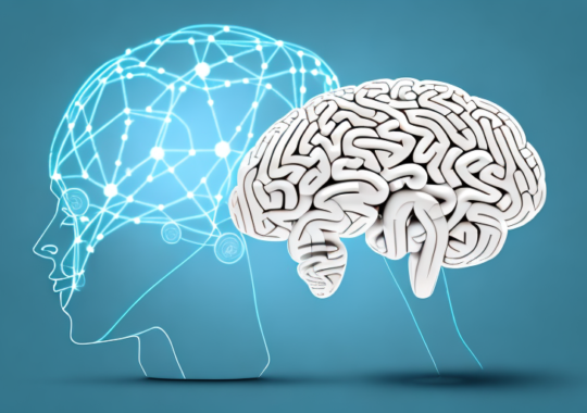 A computer brain symbolizing artificial intelligence