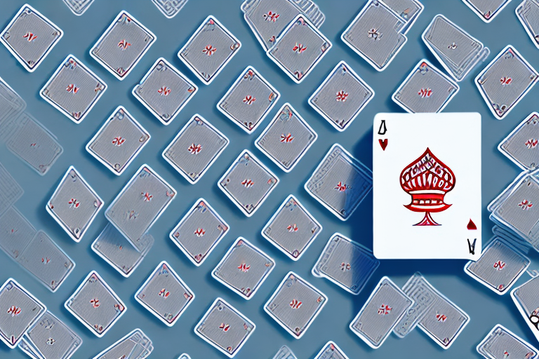 A deck of cards with symbols of machine learning and sales elements
